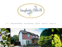 Tablet Screenshot of loughsidebandb.com